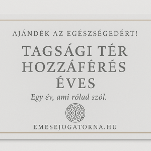 TAGSÁGI TÉR ÉVES ELŐFIZETÉS- Ajándék utalvány